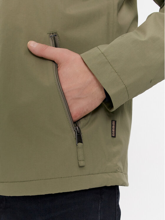 Napapijri Napapijri Prijelazna jakna Rainforest Open NP0A4H2O Zelena Regular Fit