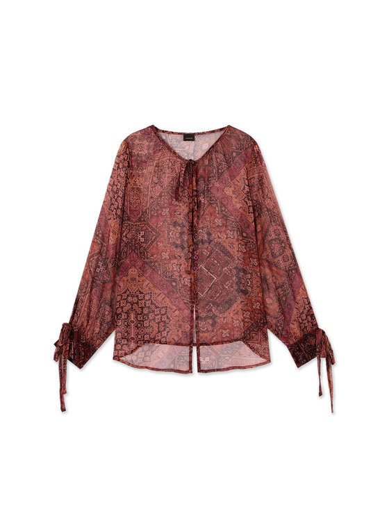 Oltre Oltre Camicia 5089J001016N0Z6 Bordeaux Regular Fit