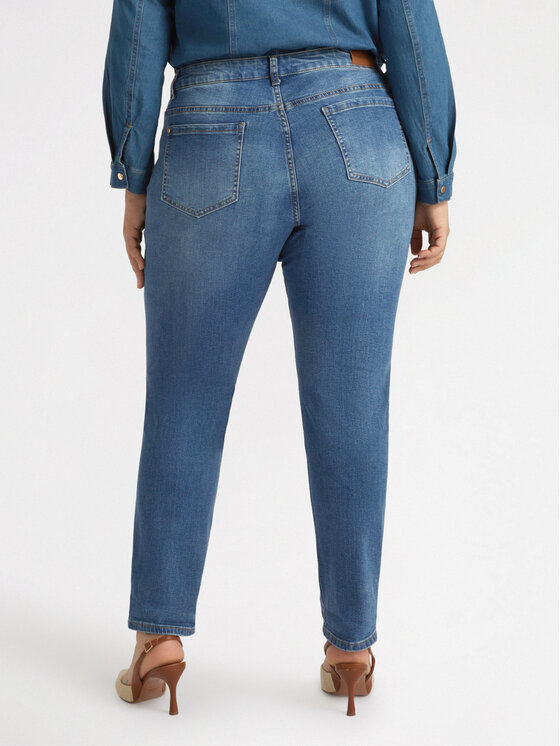 Fiorella Rubino Fiorella Rubino Jeansy P554T004709N024 Niebieski Boy Fit