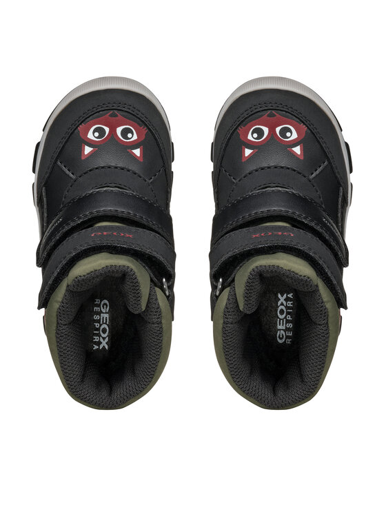 Geox Geox Μπότες Χιονιού B Flanfil Boy B Abx B463VB 054FU C0520 M Μαύρο