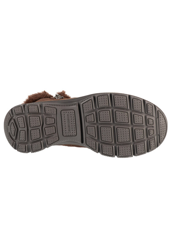 Skechers Skechers Śniegowce Skechers Easy Going - Cool Zip! Brązowy