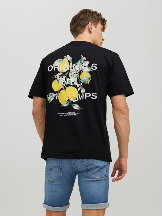 T-shirt 12228776 Nero Loose Fit