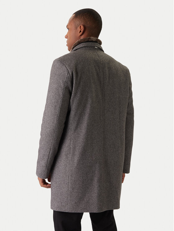 Bugatti Bugatti Übergangsmantel 821429-84204 M Grau Regular Fit