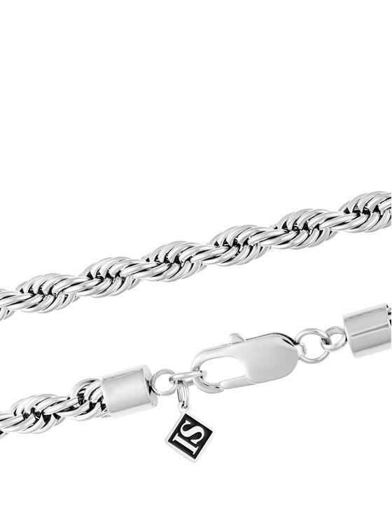 ICED STUFF ICED STUFF Ланцюжок Rope Біле золото