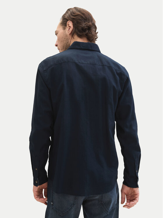 Tom Tailor Tom Tailor Srajca 1040141 Mornarsko modra Regular Fit