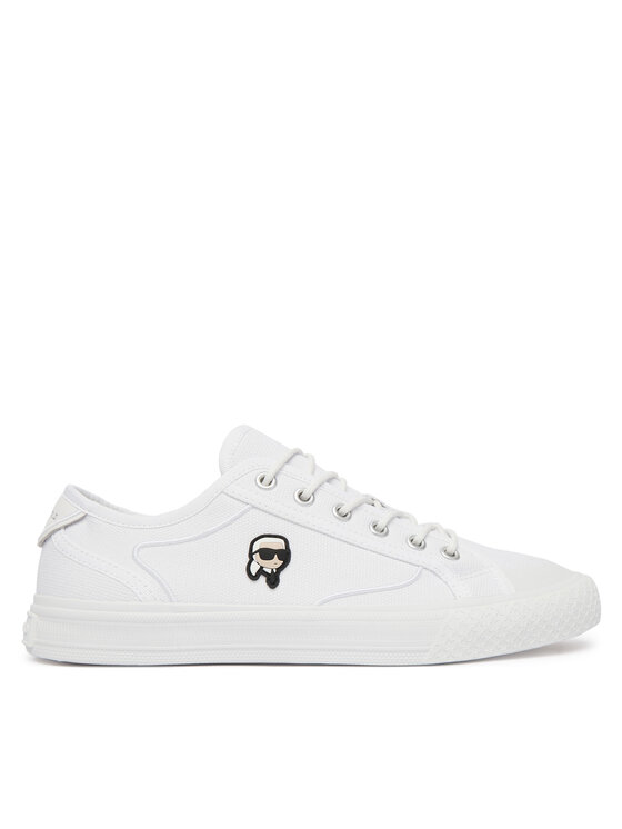 KARL LAGERFELD KARL LAGERFELD Plátenky Rae Karl NFT KL60331N Biela