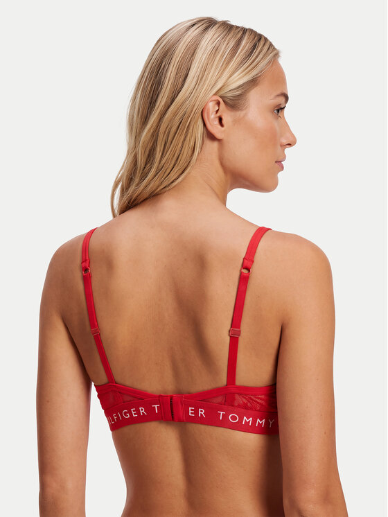 Tommy Hilfiger Tommy Hilfiger Trikotni nedrček UW0UW06696 Rdeča
