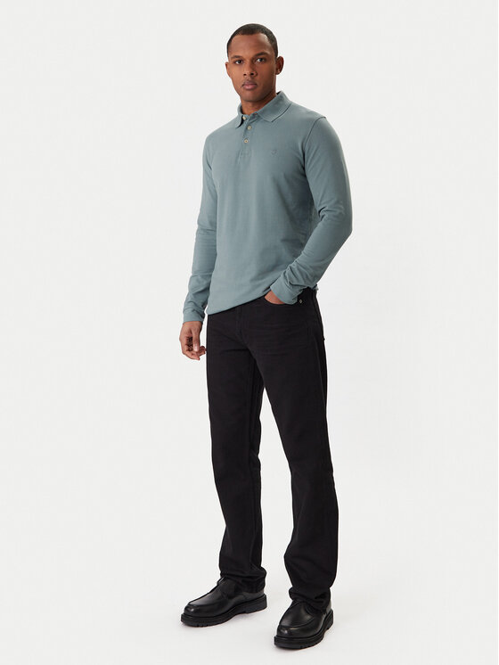 Jack & Jones Jack & Jones Тениска с яка и копчета William 12269034 Син Regular Fit