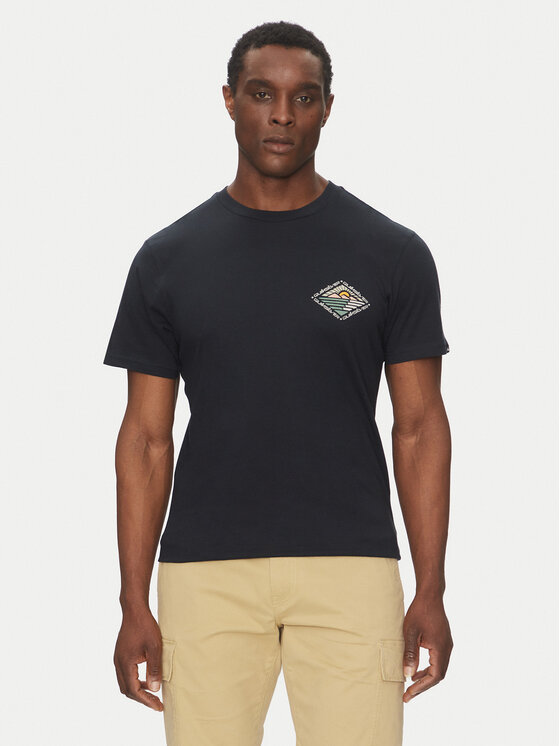 Quiksilver Quiksilver T-Shirt EQYZT08038 Černá Regular Fit