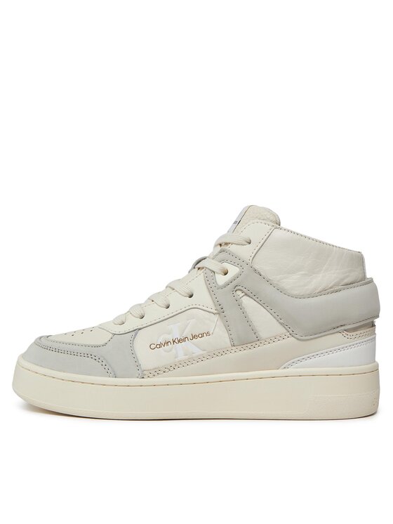 Calvin Klein Jeans Calvin Klein Jeans Tossud Basket Cupsole High Mix Ml Fad YW0YW01300 Beež