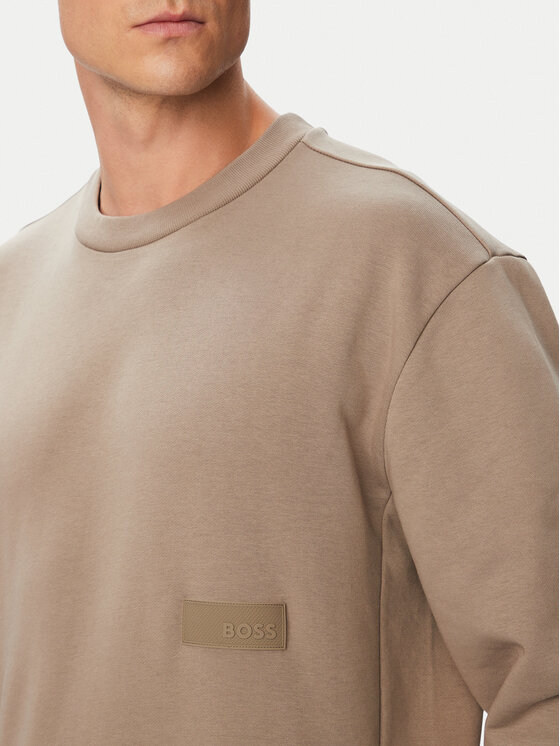 BOSS BOSS Felpa Crewneck 50564103 Grigio Regular Fit