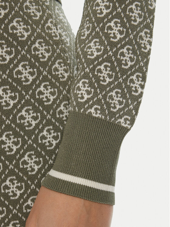 Guess Guess Maglione W4BR21 Z37K0 Verde Regular Fit