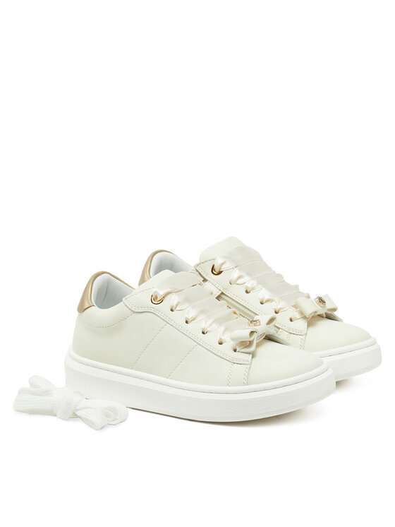 Calvin Klein Jeans Calvin Klein Jeans Laisvalaikio batai Low Cut Lace-Up Sneaker V4A9-83047-0214 M Balta