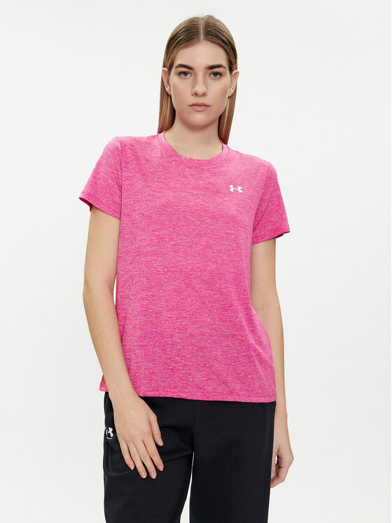 Under Armour Under Armour Технічна футболка Tech Ssc- Twist 1384230-652 Рожевий Loose Fit