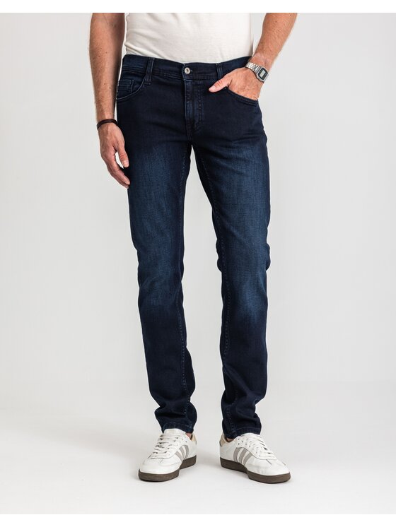 Mustang Mustang Jeansy OREGON TAPERED Niebieski Slim Fit