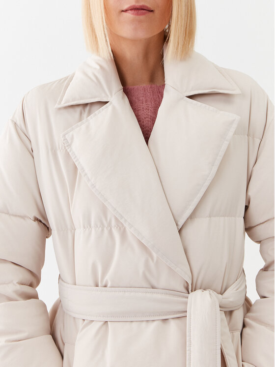 Marella Marella Ziemas jaka Gessy 2334960237 Écru Regular Fit