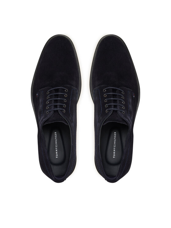 Tommy Hilfiger Tommy Hilfiger Halbschuhe Corporate Derby FM0FM05582 Dunkelblau