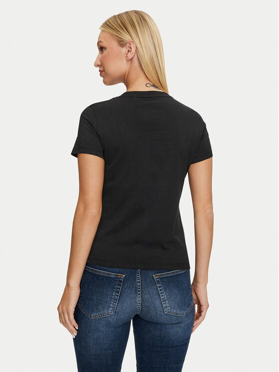 Guess Guess T-Shirt Icon W4YI32 I3Z14 Schwarz Regular Fit