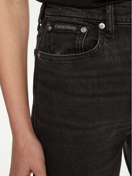 Calvin Klein Jeans Calvin Klein Jeans Traperice Authentic J20J225013 Crna Straight Fit