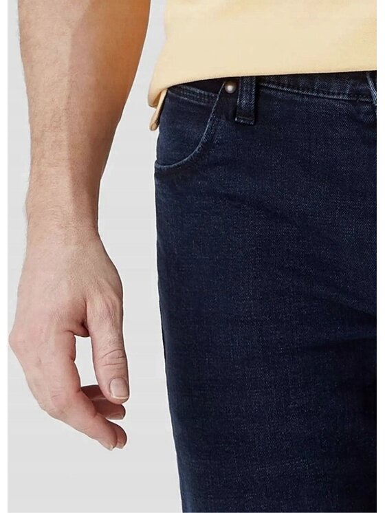 Wrangler Wrangler Jeansy Straight Niebieski Regular Fit