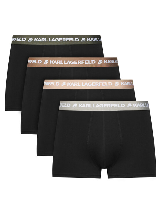 KARL LAGERFELD KARL LAGERFELD Комплект боксерки B1M47030 Черен