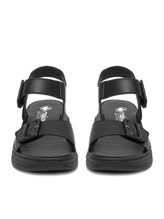 Rieker Rieker Sandales 66680-00 Melns