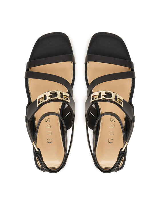 Guess Guess Sandales FLJRUL LEA03 Melns