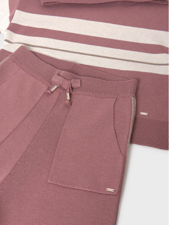 Mayoral Mayoral Dres 7555 Fioletowy Regular Fit