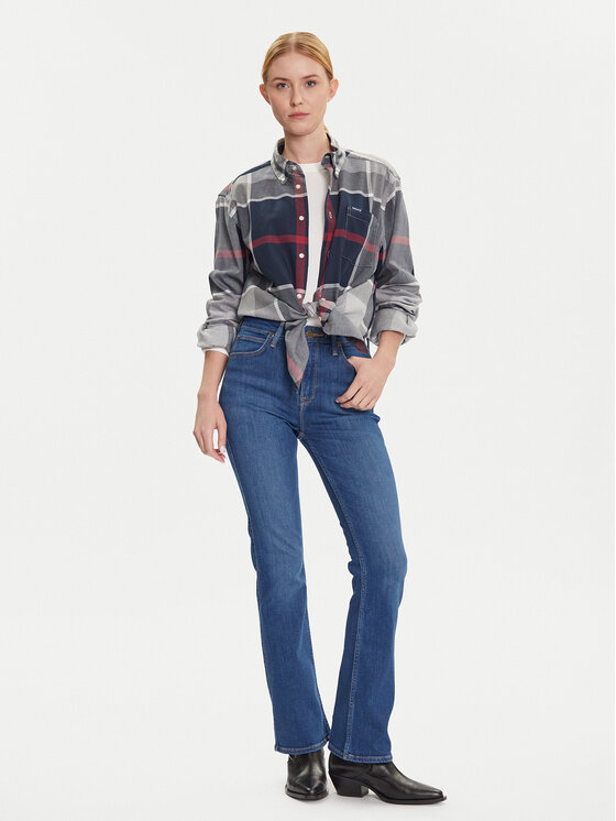Lee Lee Džinsi Breese 112341971 Zils Bootcut Fit