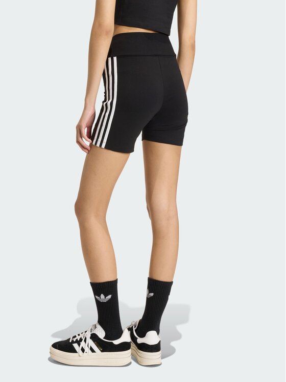 adidas adidas Szorty materiałowe 159182 Czarny Fitted Fit