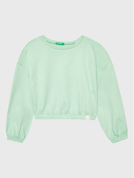 United Colors Of Benetton United Colors Of Benetton Суитшърт 3UHRC10AT Зелен Regular Fit