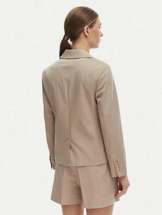 Tommy Hilfiger Tommy Hilfiger Sakko WW0WW47179 Beige Slim Fit