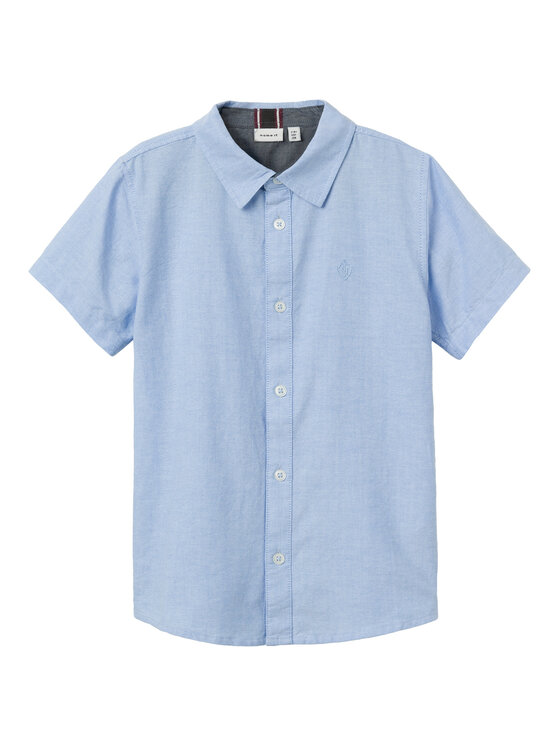 NAME IT NAME IT Košulja Newsa 13218953 Svijetloplava Regular Fit