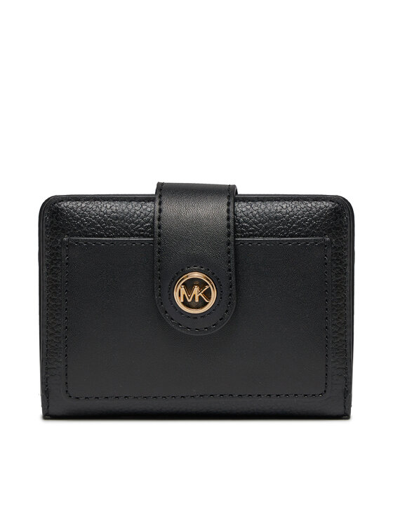 Portofel Mic de Damă MICHAEL Michael Kors Mk Charm 34H3G0KF5L Negru