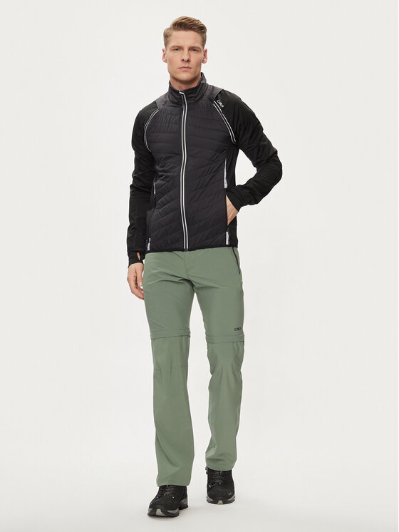 CMP CMP Outdoorové kalhoty 3T51647 Zelená Regular Fit