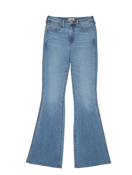 Wrangler Wrangler Jeansy 112371139 Niebieski Bootcut Fit