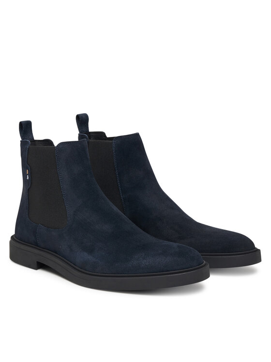BOSS BOSS Klassische Stiefeletten Calev 50552528 Dunkelblau