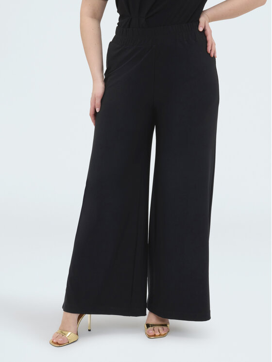 Fiorella Rubino Fiorella Rubino Pantaloni di tessuto P823L002349N033 Nero Flare Fit