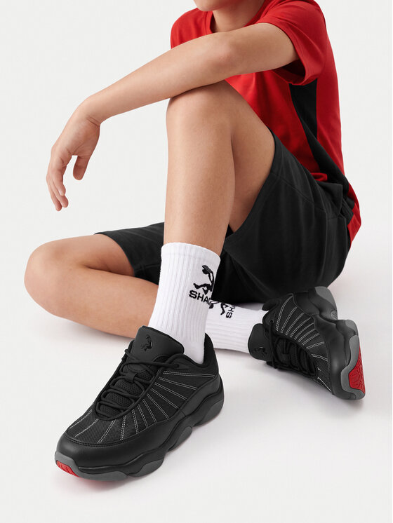 SHAQ SHAQ Buty do koszykówki EO-NET LOW AQ95089B-BV Czarny