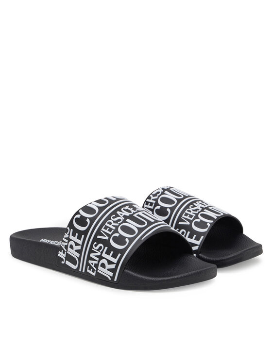 Versace Jeans Couture Versace Jeans Couture Şlapi 78YA3SQ1 Negru