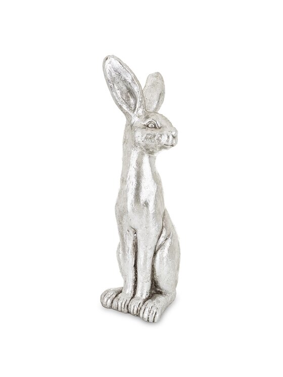 MIAhome MIAhome Figurka zając FADIY Srebrny