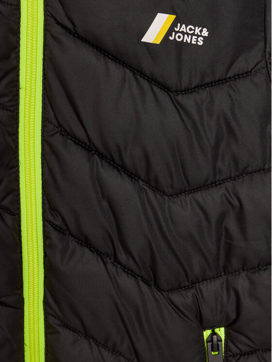 Jack&Jones Junior Jack&Jones Junior Μπουφάν χειμωνιάτικο 12236560 Μαύρο Regular Fit