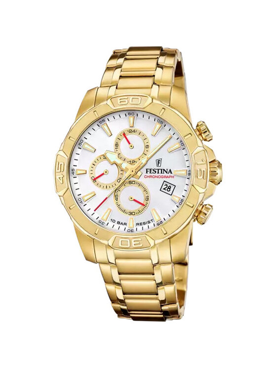 Festina Festina Zegarek F20705-1 Złoty
