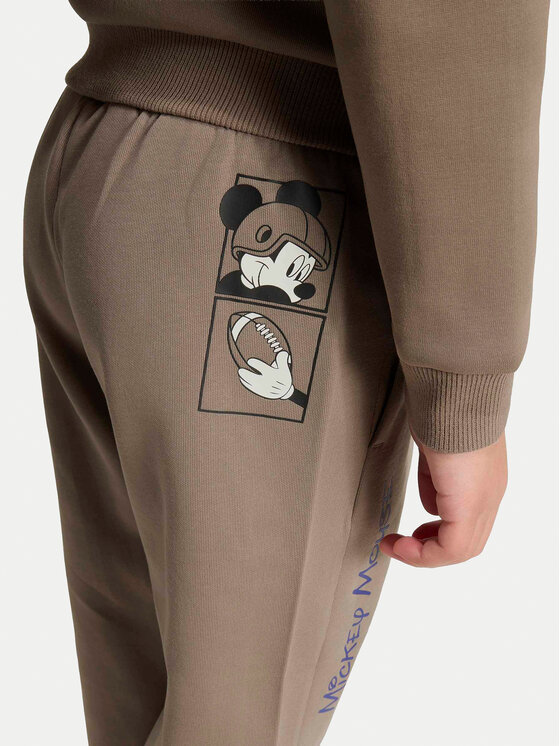 adidas adidas Teplákové kalhoty Adidas Disney Mickey Mouse KS3955 Béžová Regular Fit