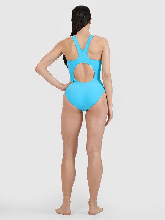 4F 4F Strój kąpielowy BEACHWEAR BASIC Turkusowy