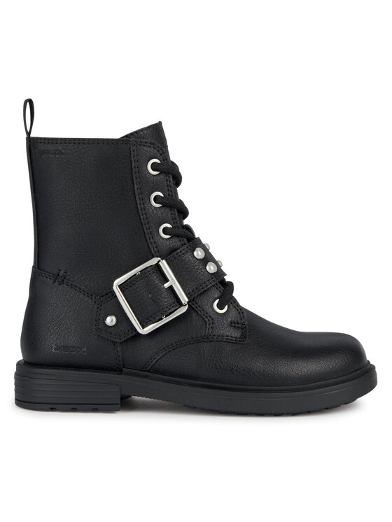 Geox Geox Botine Jr Eclair J369QD 000BU C9999 S Negru