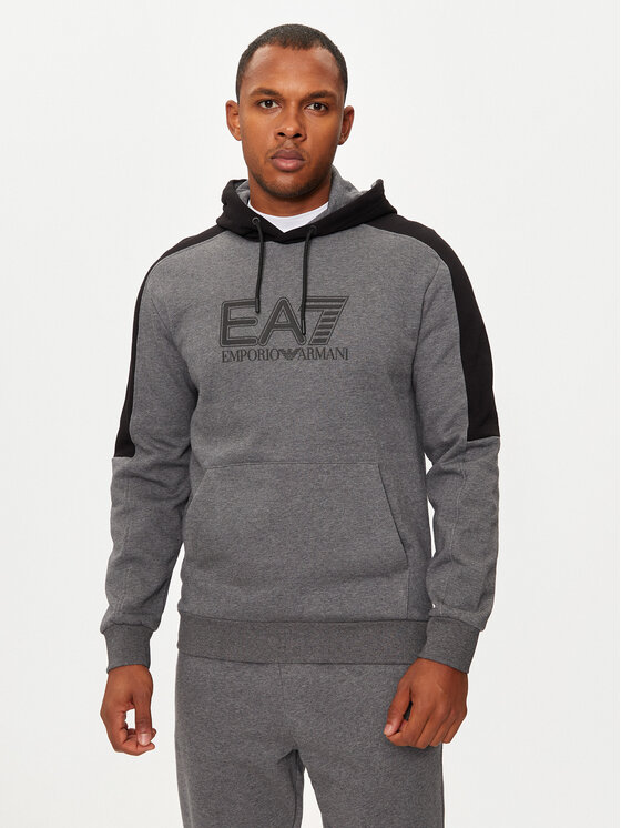 EA7 Emporio Armani EA7 Emporio Armani Tepláková souprava 6DPV65 PJVTZ Šedá Regular Fit