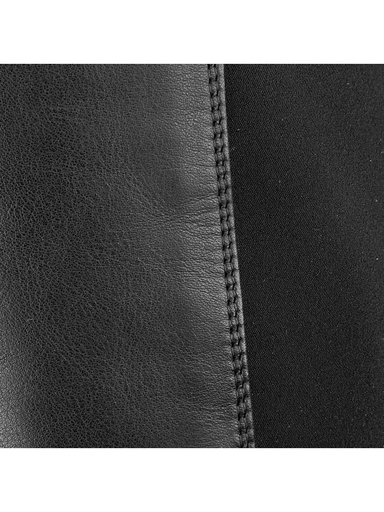 Clarks caddy belle black leather store