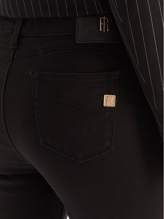 Fracomina Fracomina Jeansy FP25WV8000W72001 Czarny Slim Fit
