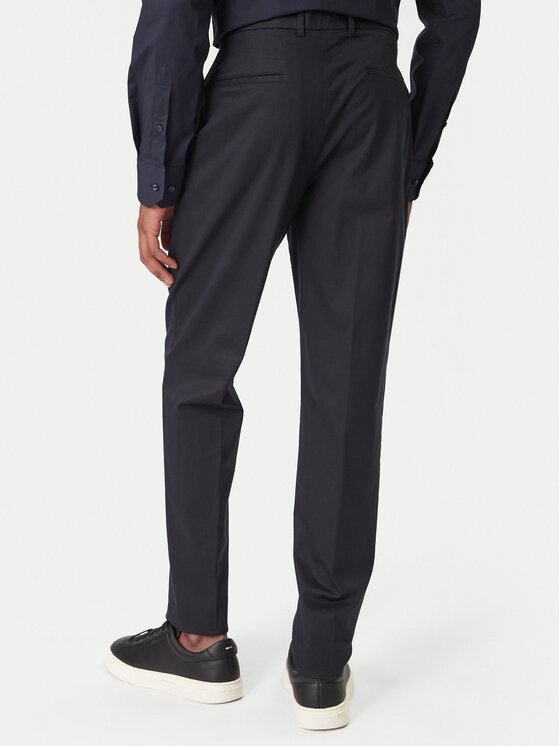 BOSS BOSS Szövet nadrág C-Perin 50555842 Sötétkék Slim Fit